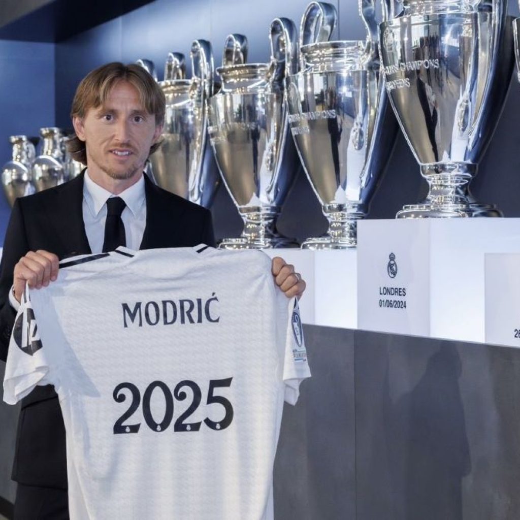 Luka Modric perpanjang kontrak dengan Real Madrid. Foto: x.com/lukamodric10