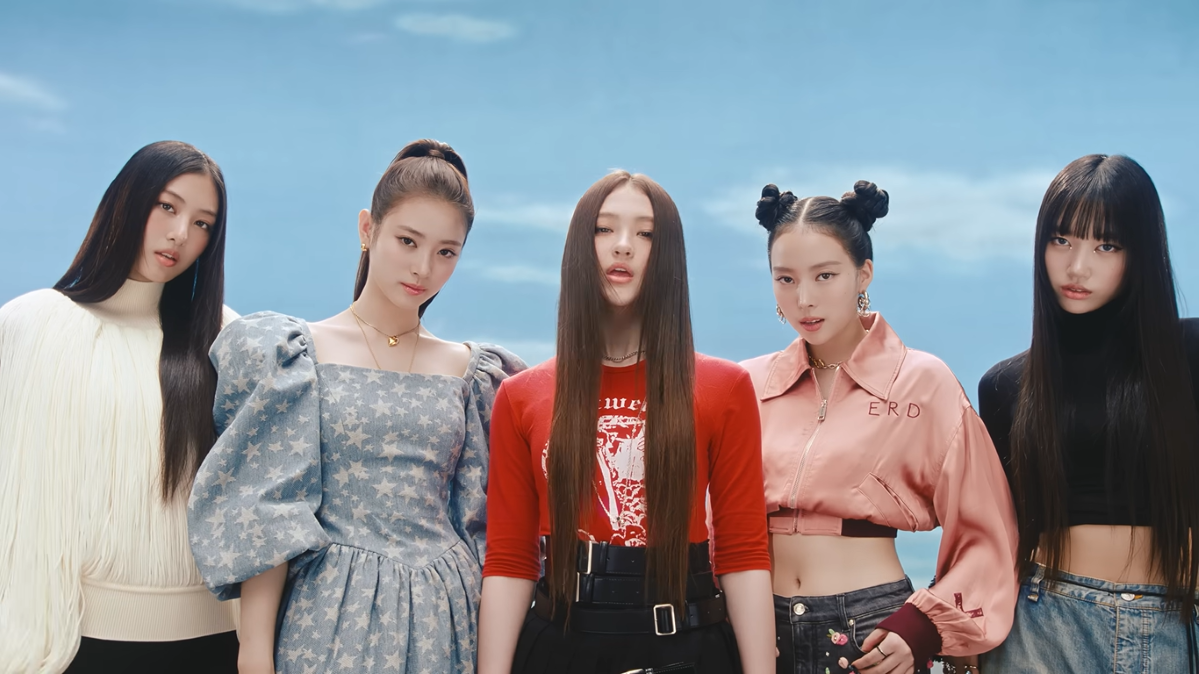 MEOVV debut dengan single MEOW. Foto: Tangkapan Layar YouTube THEBLACKLABEL