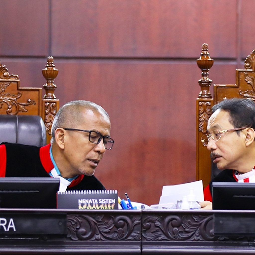 MK tolak gugatan batas usia pencari kerja. Foto: x.com/officialMKRI