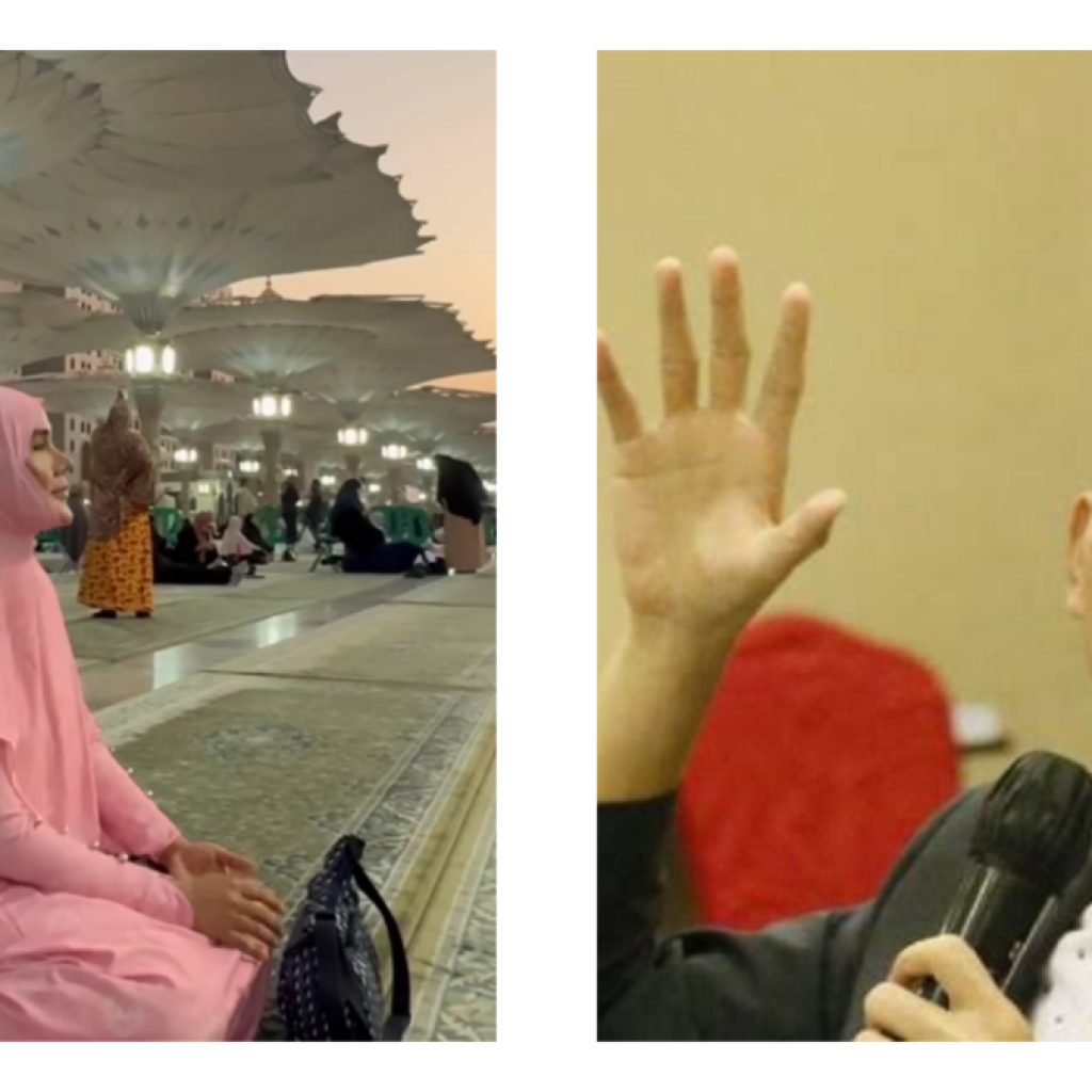 Ketua MUI Bidang Fatwa, Prof Ni'am menanggapi Isa Zega yang menggunakan hijab saat umrah. Foto: instagram.com/_isazega dan mui.or.id