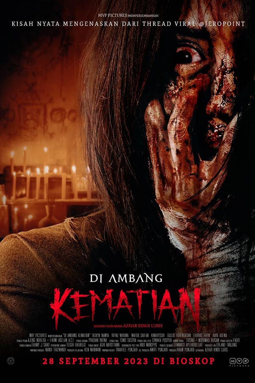 Review film 'Di Ambang Kematian' karya Azhar Kinoi Lubis. FOTO: Instagram.com/diambangkematianfilm
