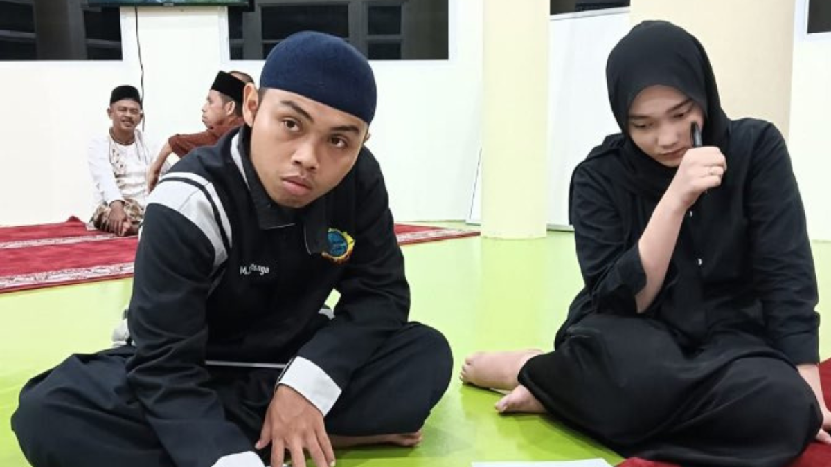Mahasiswa Unand lakukan tindakan asusila di masjid. Foto: X.com/kegblgnunfaedh