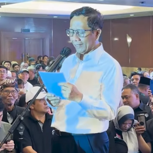 Mahfud MD Resmi Umumkan Pengunduran Diri dari Jabatan Menko Polhukam