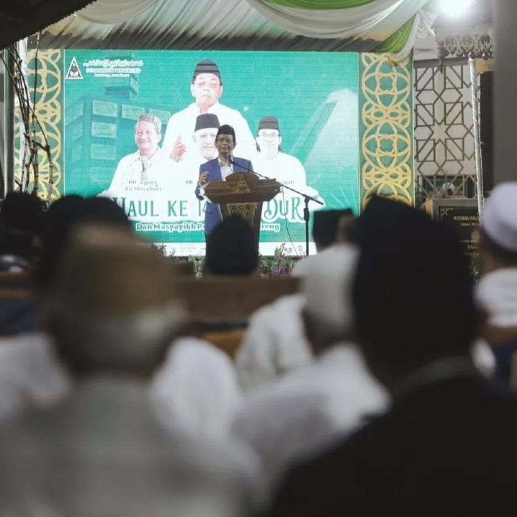 Hadiri Haul ke-14 Gus Dur, Mahfud MD Kenang Momen Saat Pelantikan