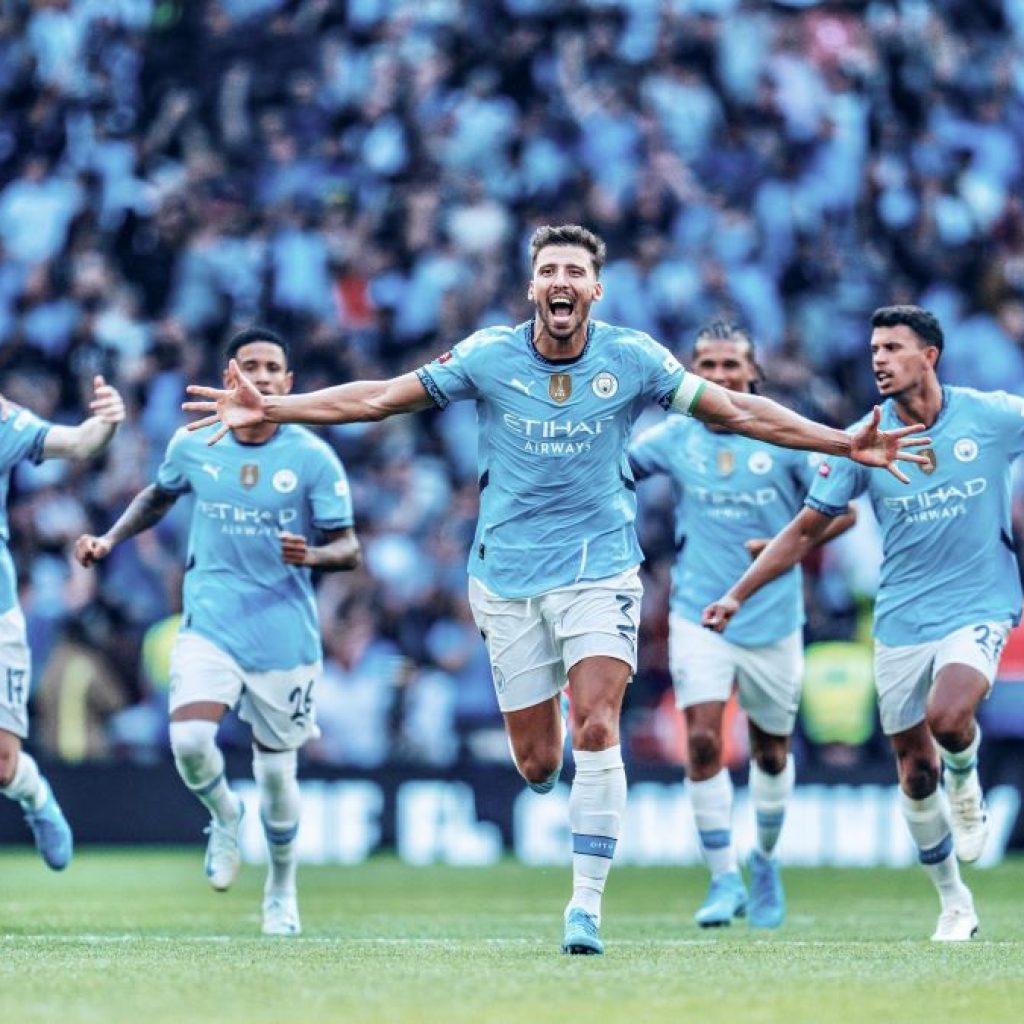 Man City menang atas MU di Community Shield. Foto: x.com/ManCity