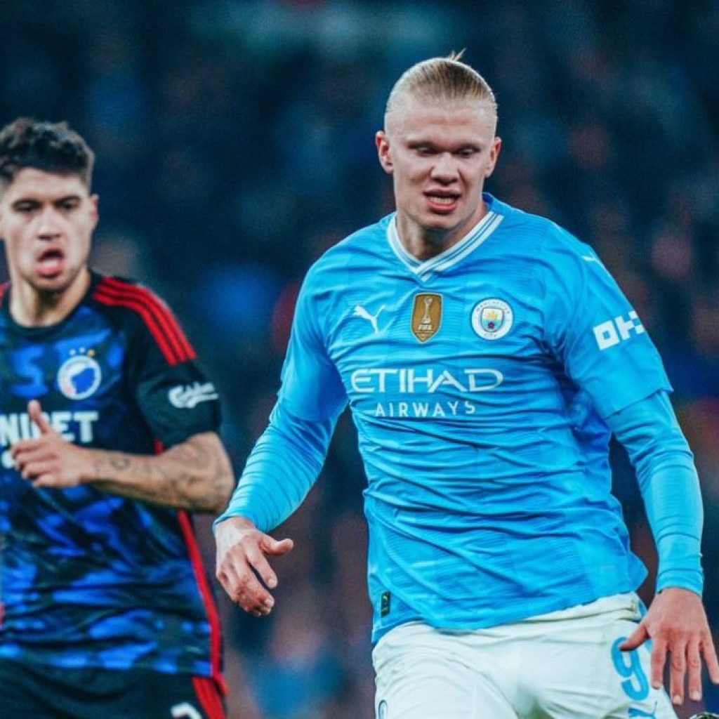 Manchester City mengalahkan FC Copenhagen dengan skor 3-1. Foto: x.com/ManCity