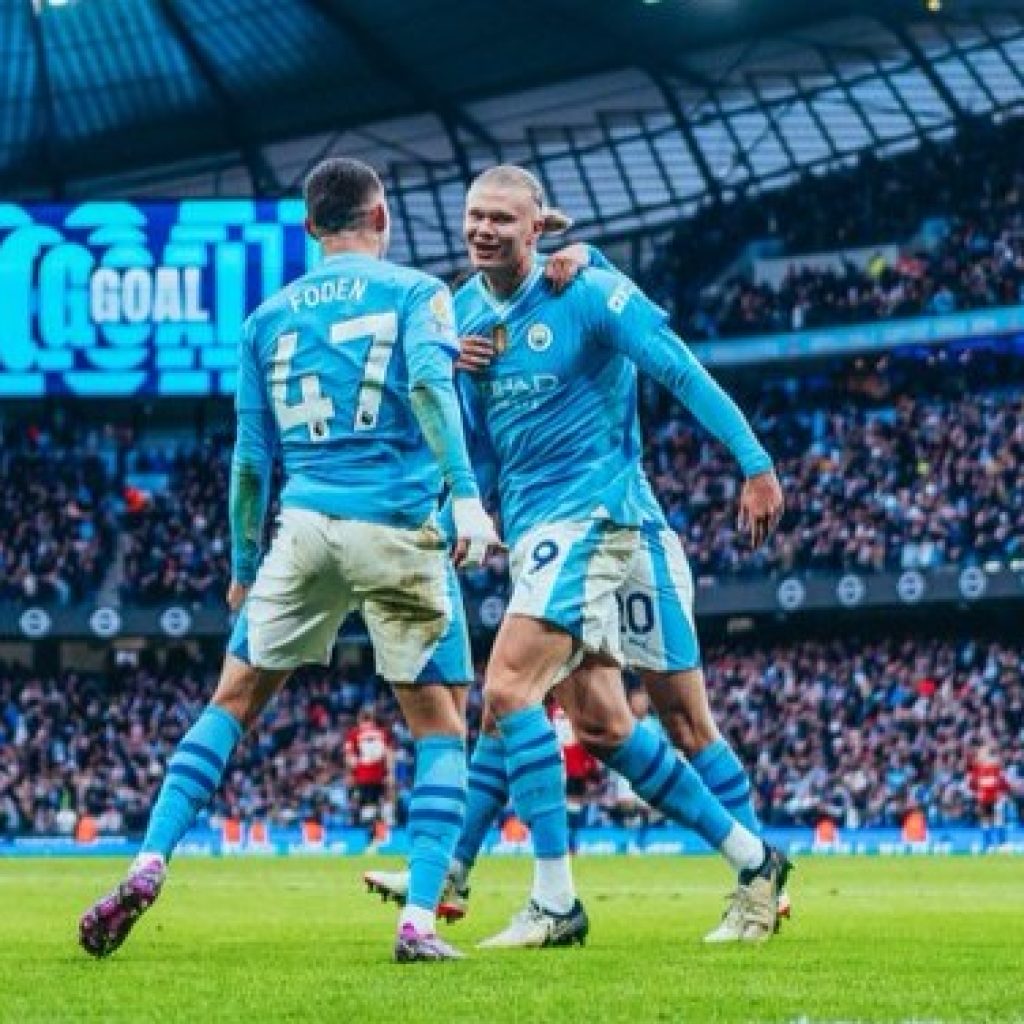 Sempat Tertinggal Gol Cepat Rashford, Manchester City Menang 3-1 Kandaskan Man United