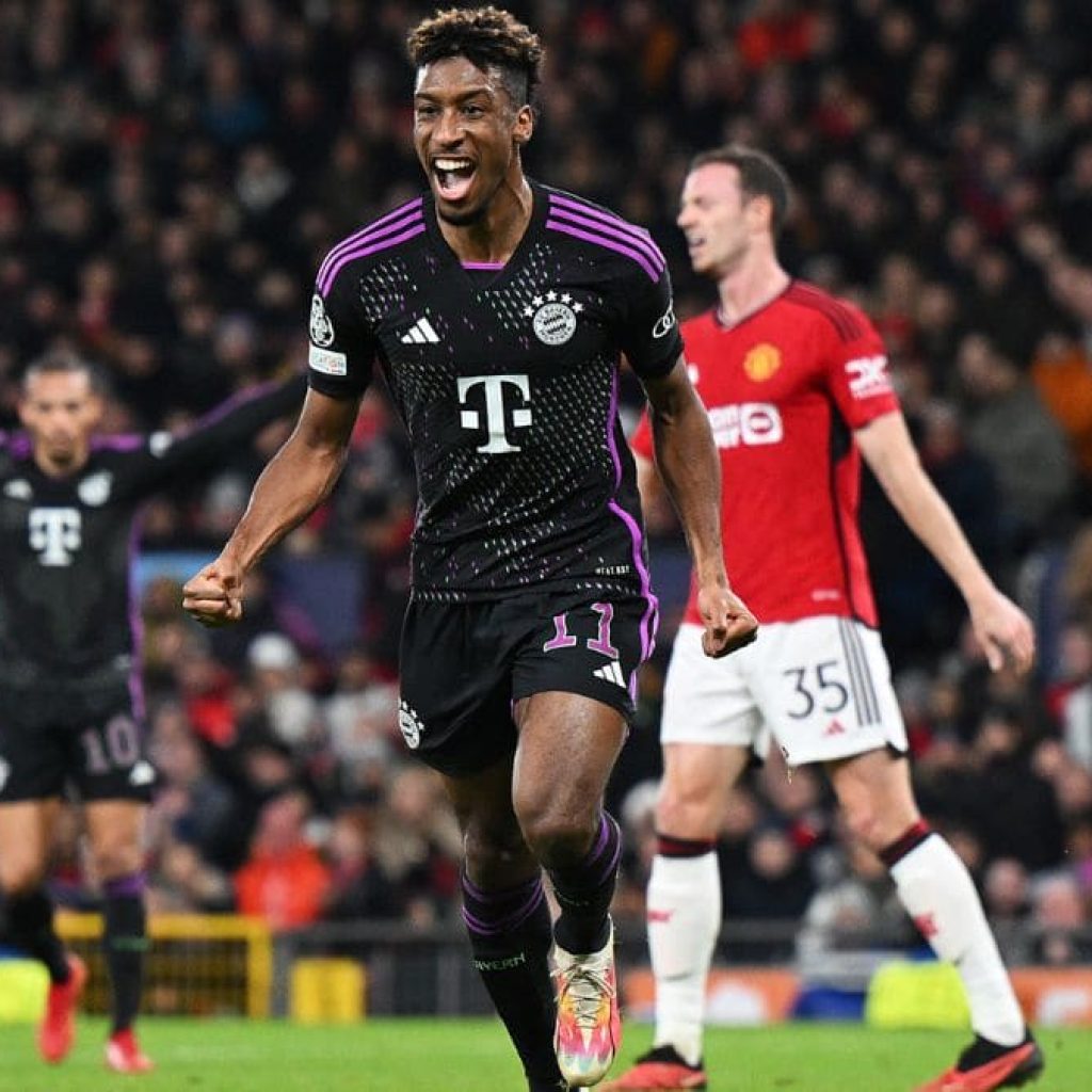 Bayern kandaskan Manchester United dengan skor 1-0 lewat Kingsley Coman. Foto: x.com/FCBayern