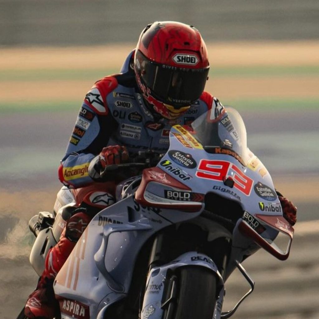 Marc Marquez tercepat di FP1 MotoGP Portugal. Foto: instagram.com/gresiniracing