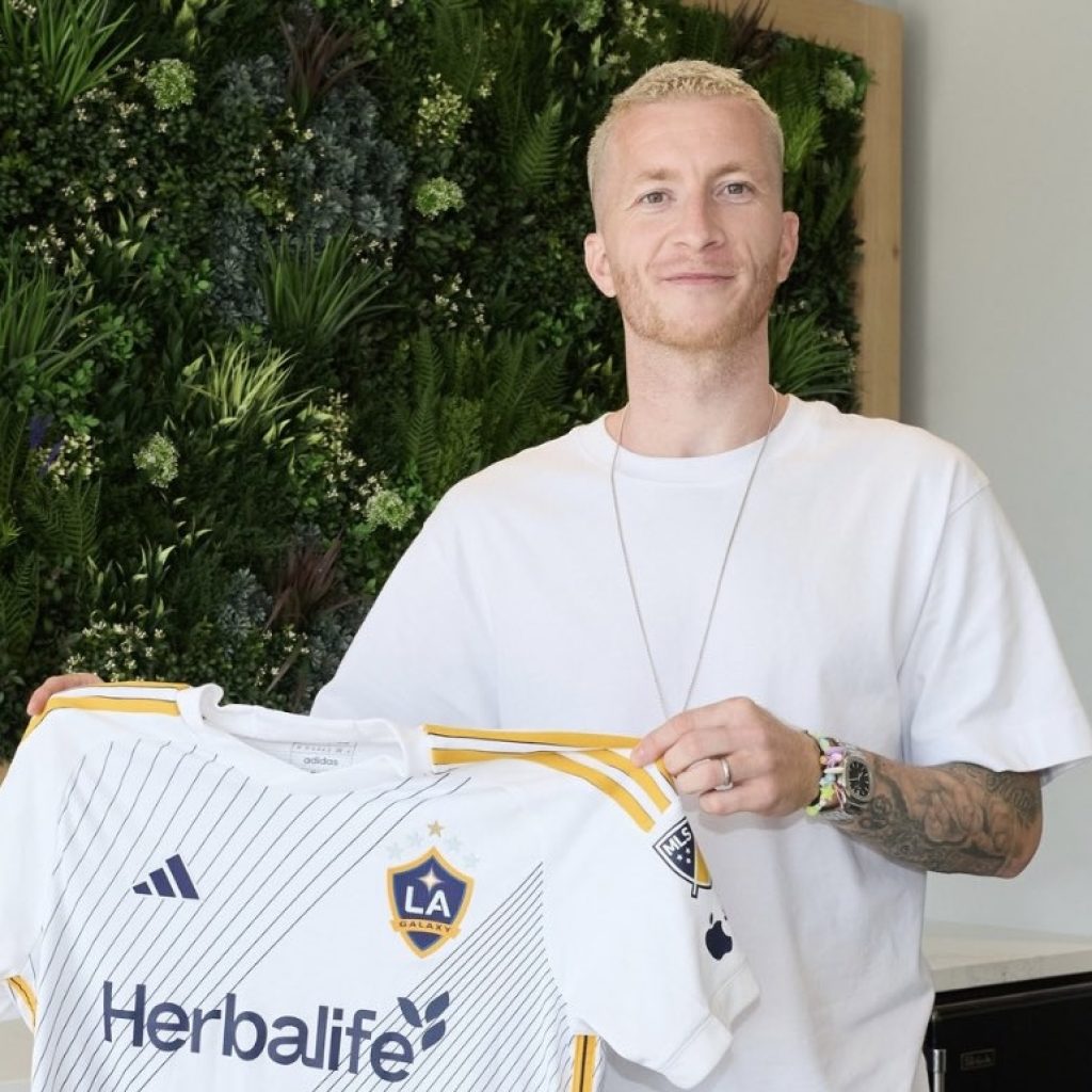 Marco Reus bergabung ke LA Galaxy. Foto: x.com/LAGalaxy