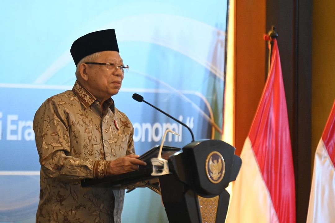 Usai pertemuan Presiden-capres, tiga cawapres juga akan bertemu dengan Wapres. Foto: Instagram.com/kyai_marufamin