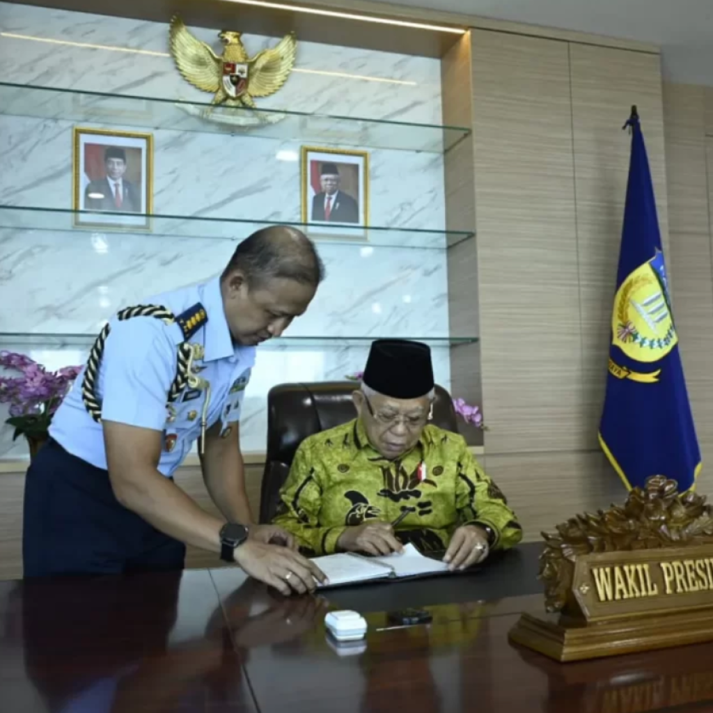 Ma'ruf Amin akan berkantor di Papua selama lima hari. FOTO: Laman Wakil Presiden Republik Indonesia