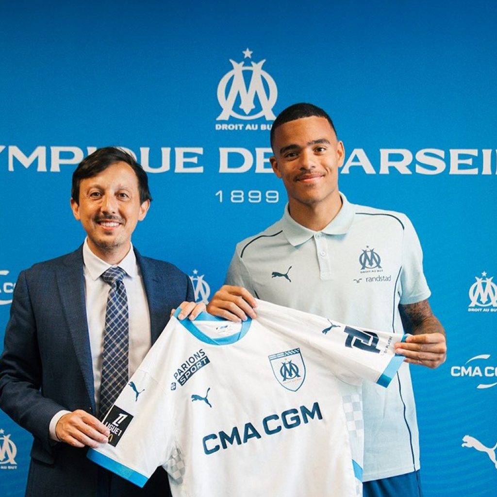 Mason Greenwood gabung ke Marseille. Foto: x.com/OM_English