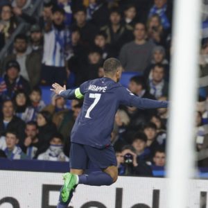 PSG Taklukan Real Sociedad, Kylian Mbappe Cetak Brace!