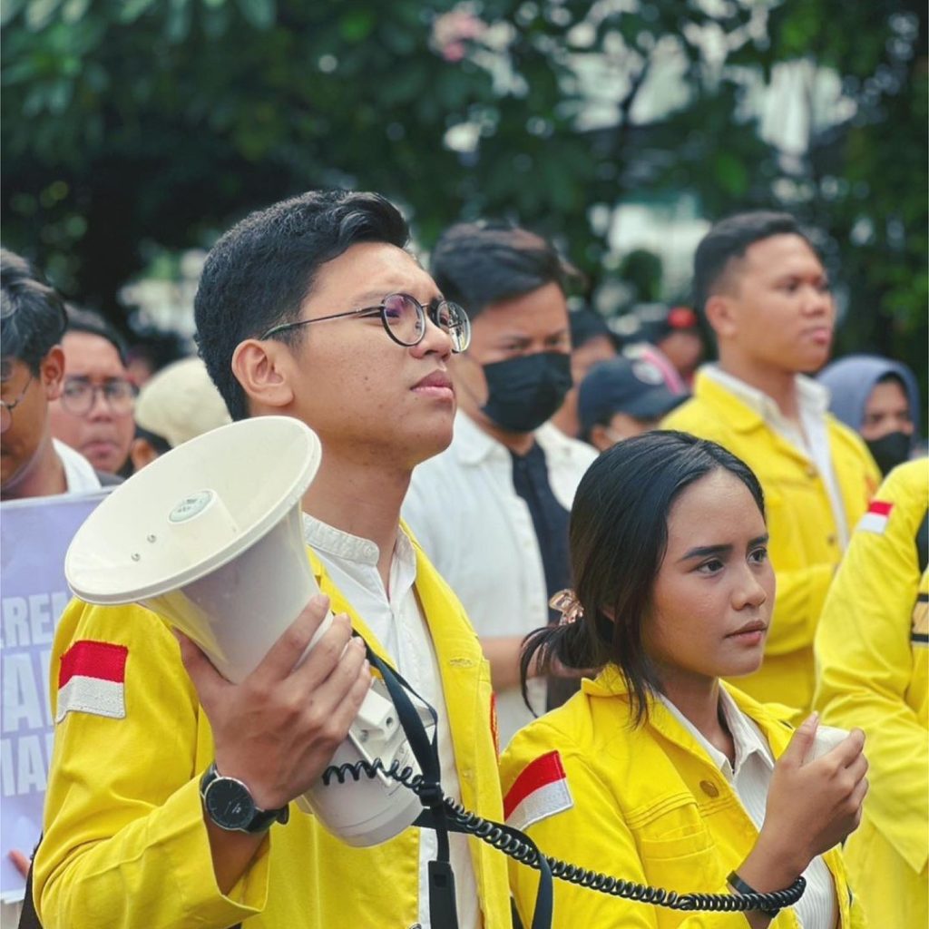 Melki Sedek Huang dicopot dari jabatan sebagai Ketua BEM UI karena diduga terlibat kekerasan seksual. Foto: Instagram.com/melkisedekhuang