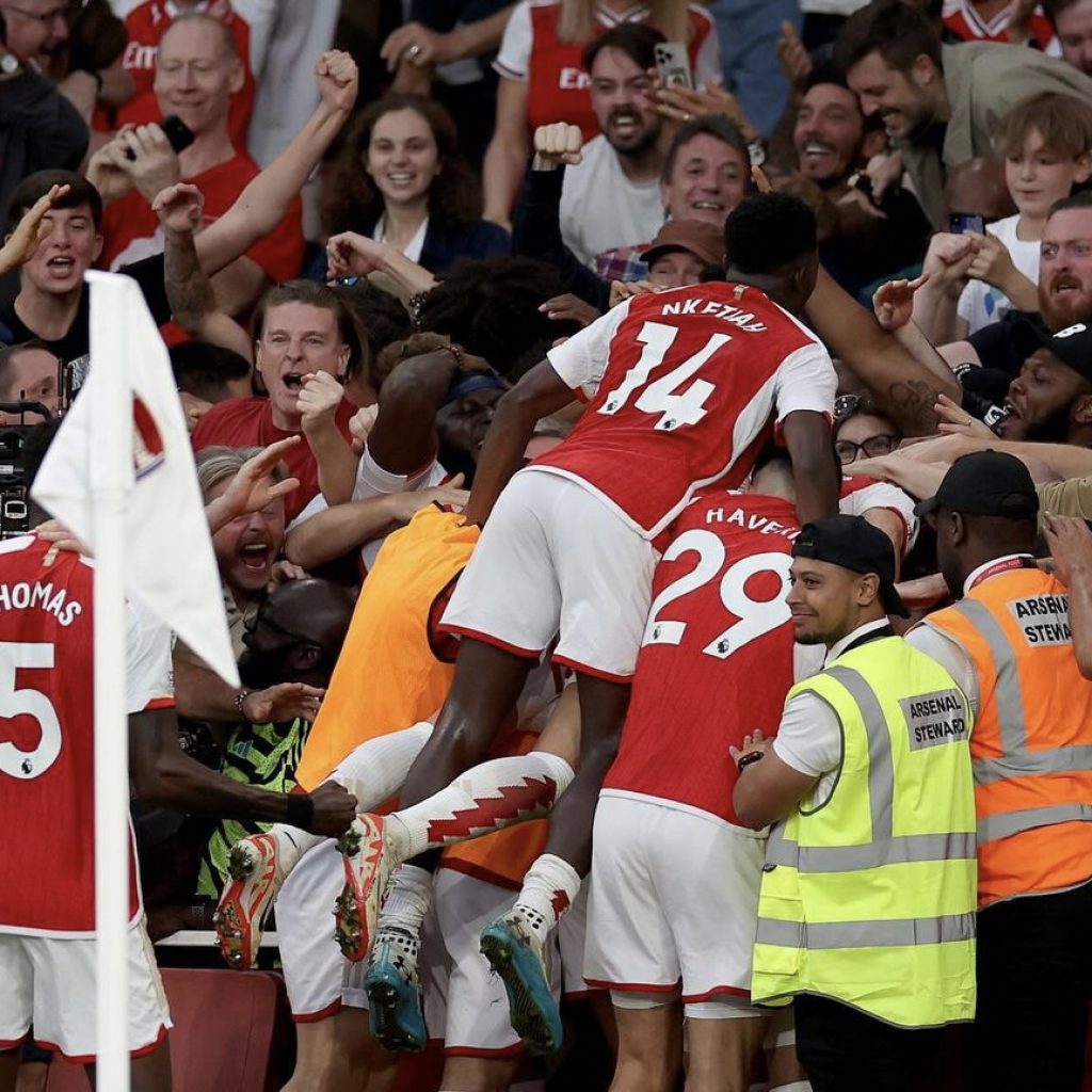 Arsenal raih kemenangan pertama atas City sejak 2015. FOTO: Instagram.com/arsenal