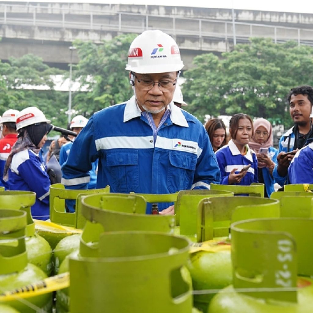 Mendag Zulhas menemukan praktik kecurangan pada volume gas LPG. Foto: Laman Kemendag