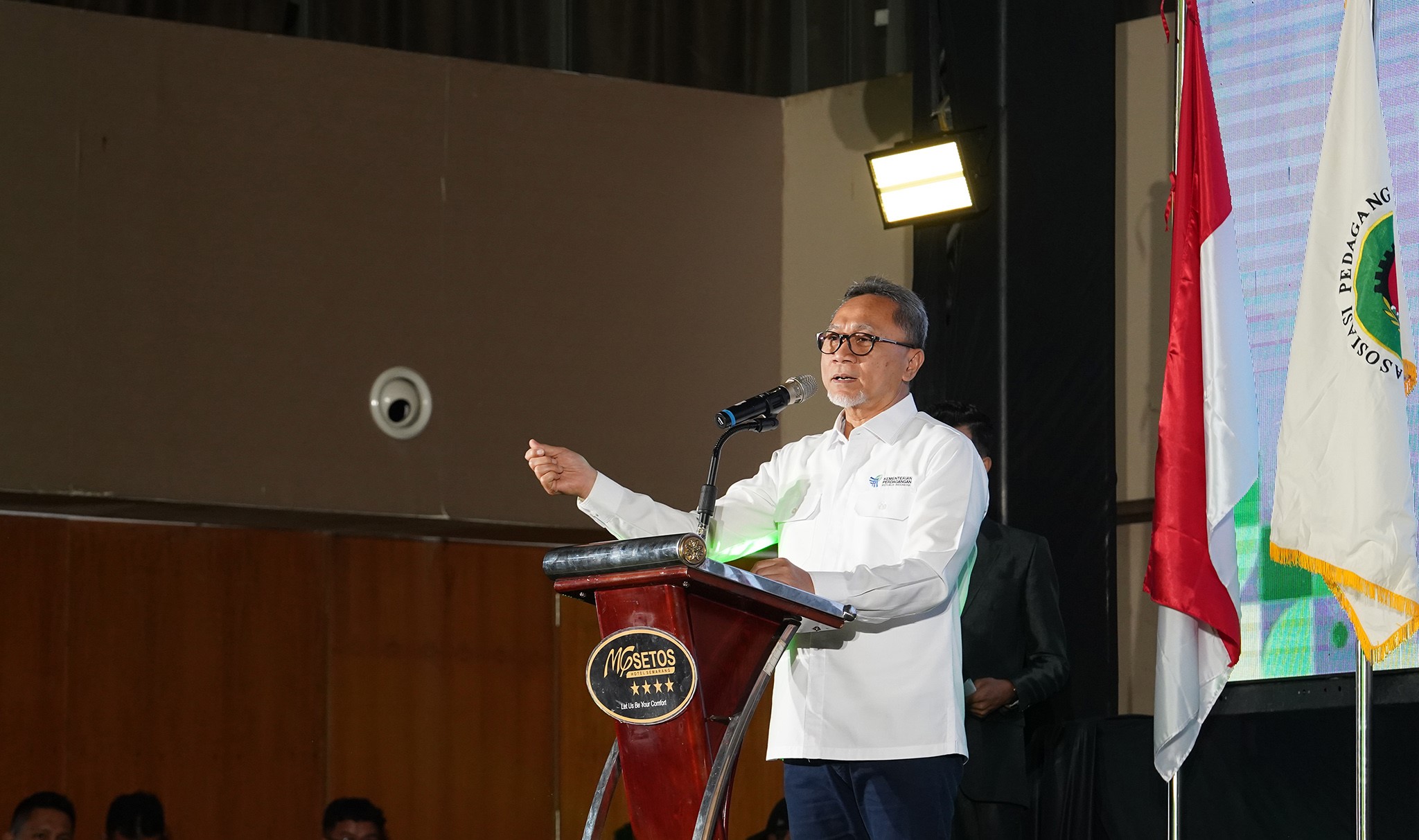 Sekjen PAN klarifikasi soal pernyataan Zulhas yang ramai terkait salat. Foto: Laman Kemendag
