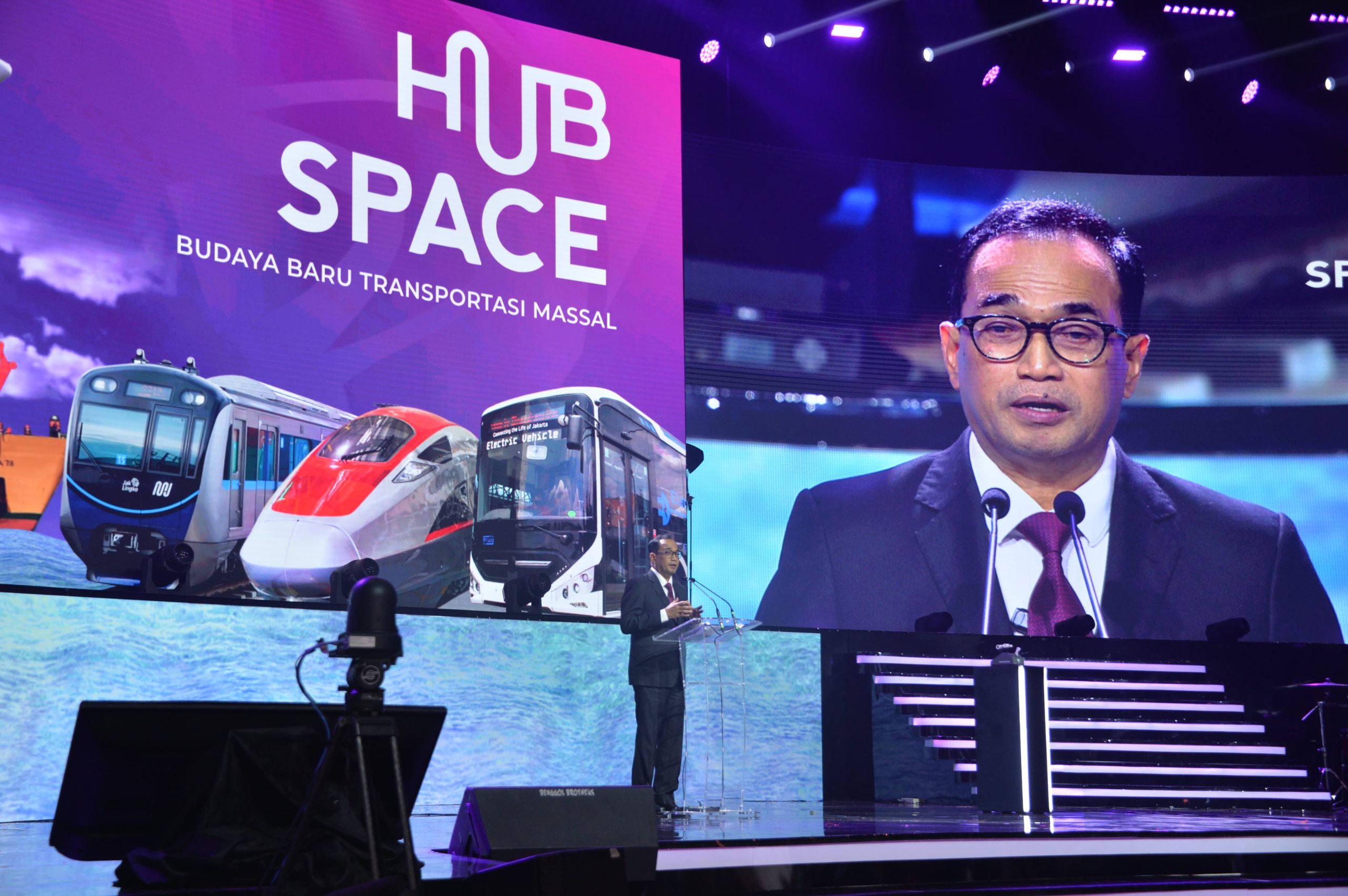 Menhub selenggarakan pameran Hub Space, ajak masyarakat terapkan budaya baru transportasi massal | Foto: dephub.go.id