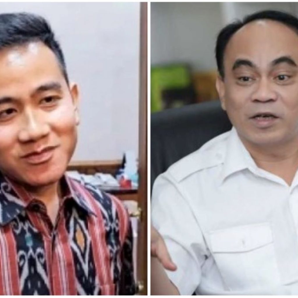 Menkominfo bantah akun Fufufafa milik Gibran Rakabuming. Foto: Kolase Tuturpedia
