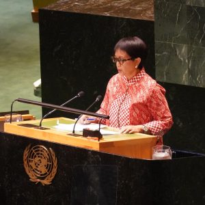 Forum Global untuk Gerakan Iklim, Menlu Sampaikan Pentingnya Kerja Sama Terkait Krisis Iklim