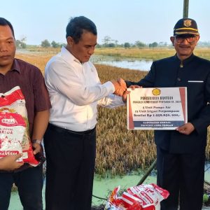 Tinjau Sawah Terdampak Banjir di Kendal, Menteri Pertanian Gelontorkan Bantuan