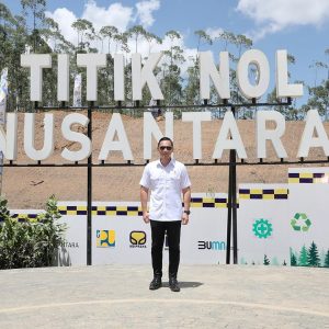Kunjungan Perdana ke IKN, Menteri AHY:  Saya Terpukau dengan Mimpi Besar Presiden Jokowi