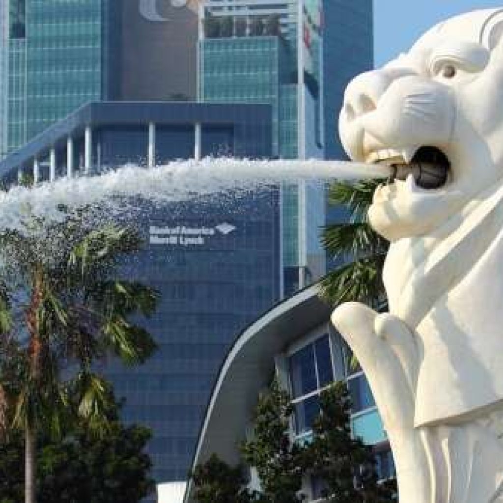 Merlion Park. Foto: visitsingapore.com.