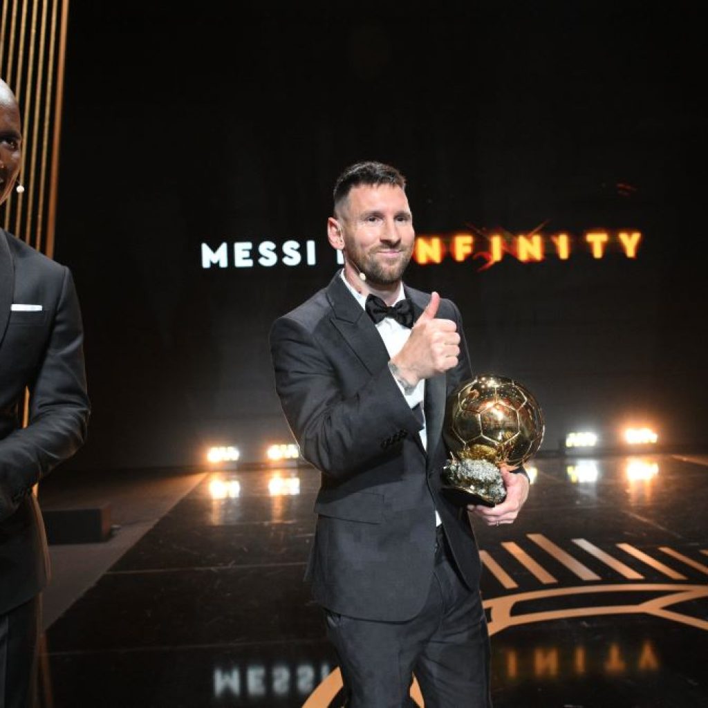 Kemungkinan Cristiano Ronaldo dan Lionel Messi juara Ballon d’Or. Foto: x.com/ballondor