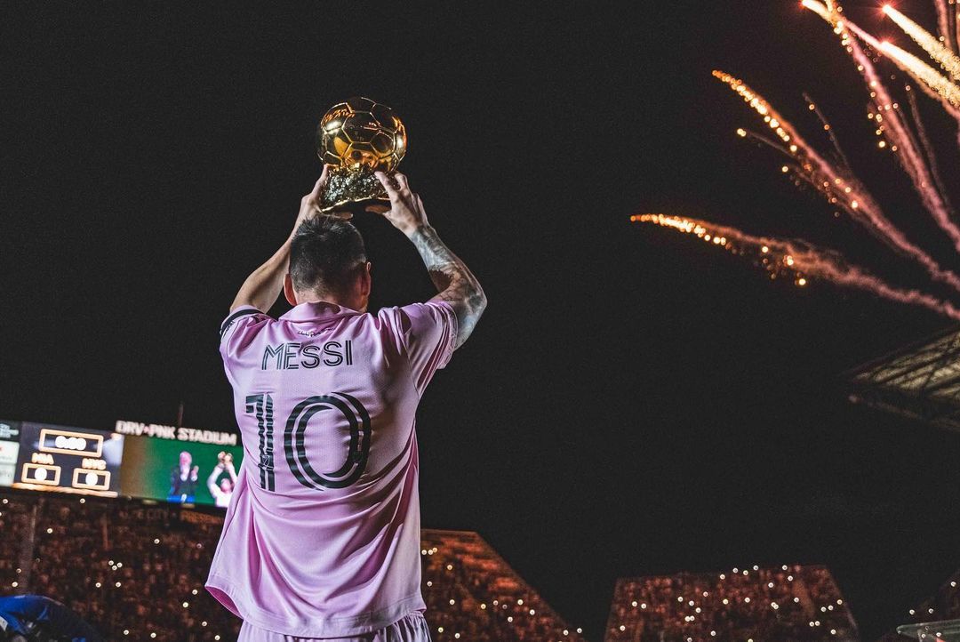Jadi Athlete of The Year versi TIME, ini daftar pencapaian Lionel Messi hingga 2023. Foto: Instagram.com/leomessi