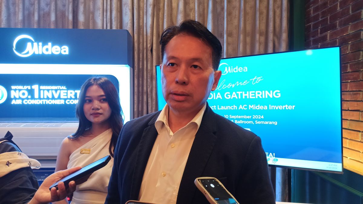 Midea luncurkan AC Inverter 1/2 PK. Foto: Dok. Alan Henry