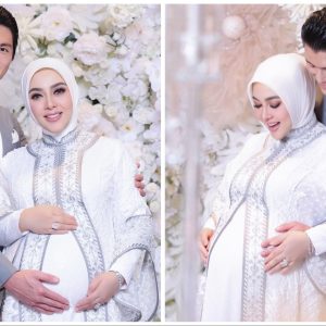 Syahrini Hamil 7 Bulan di Usia 43 Tahun, Banjir Ucapan Selamat dari Sahabat