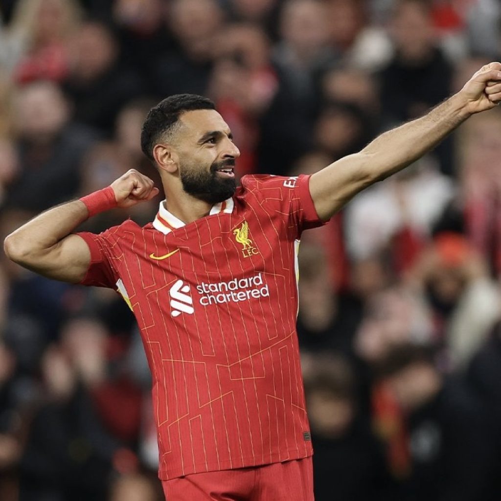Pemain Liverpool, Mohamed Salah. Foto: x.com/ChampionsLeague