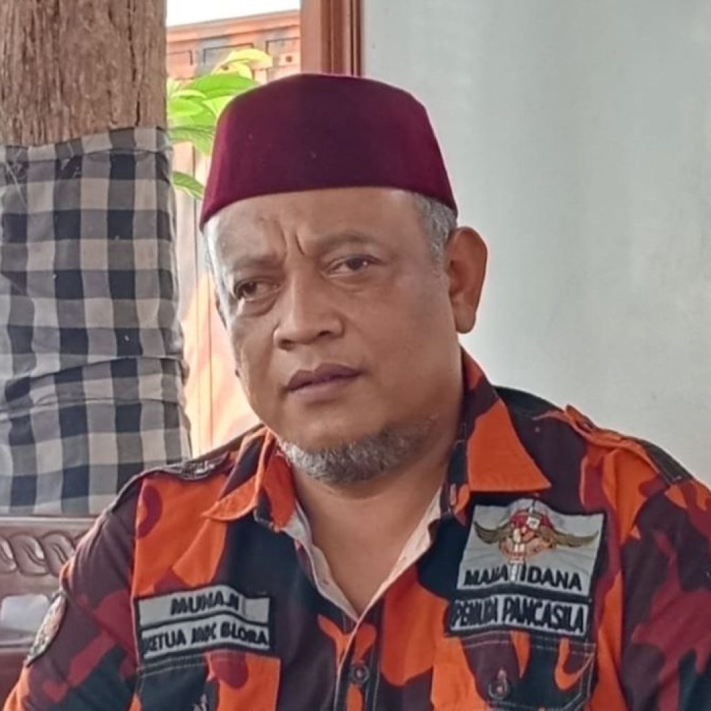 Ketua MPC PP Blora, Munaji ungkap dukungan terhadap Arief Rohman di Pilkada 2024. Foto: Dok. Lilik Yuliantoro