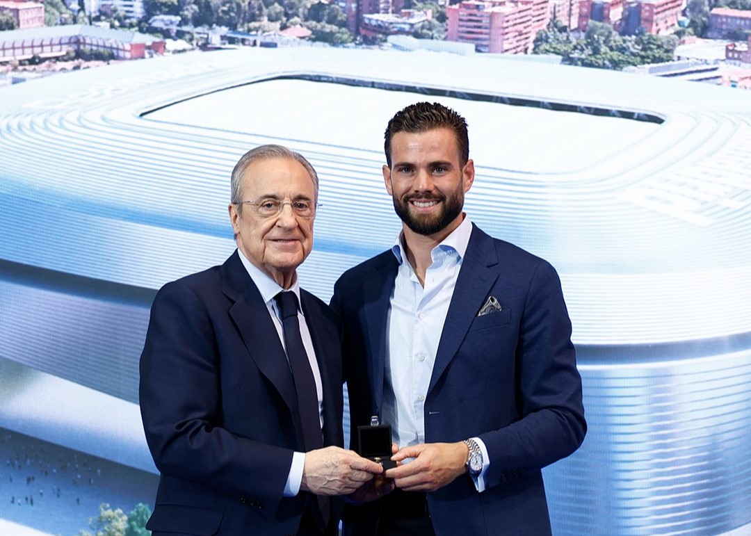 Nacho berpamitan dengan Real Madrid. Foto: x.com/realmadrid