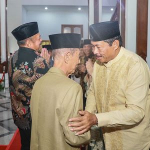 Pj Gubernur Jateng Gelar Open House Idulfitri, Dihadiri oleh Tokoh Lintas Agama