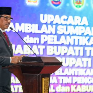 Pj Bupati Kudus dan Tegal Dilantik oleh Pj Gubernur Jateng, Ini Program Prioritas yang Harus Dilakukan