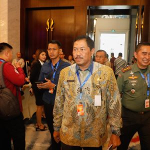 Hadiri Rakornas Penanggulangan Bencana, Pj Gubernur Jateng: Pengembangan Teknologi untuk Pencegahan dan Penanganan Adalah Prioritas 