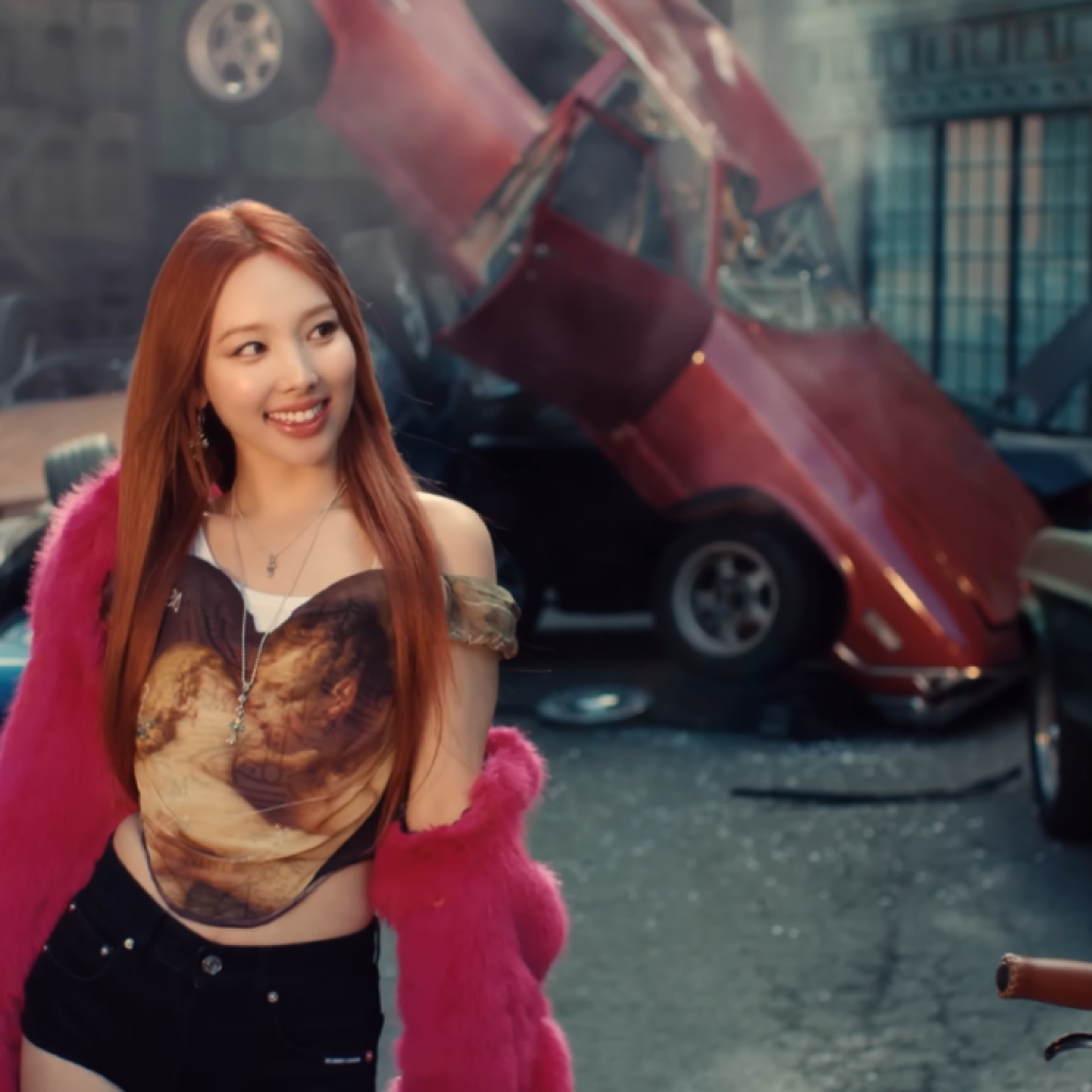 Lirik lagu Nayeon ABCD. Foto: Tangkapan Layar YouTube JYP Entertainment