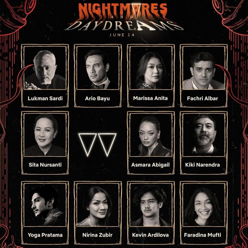 Pemain di serial Nightmares and Daydreams karya Joko Anwar. Foto: instagram.com/jokoanwar