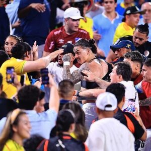 Buntut Pertikaian dengan Suporter Kolombia di Copa America, Nunez Kena Sanksi Skors 5 Pertandingan