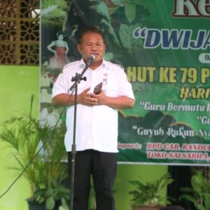 Nuril Huda Apresiasi Dedikasi Guru di Blora dalam Acara Tasyakuran HGN, Sebut Komitmen Sekolah Layak Pakai