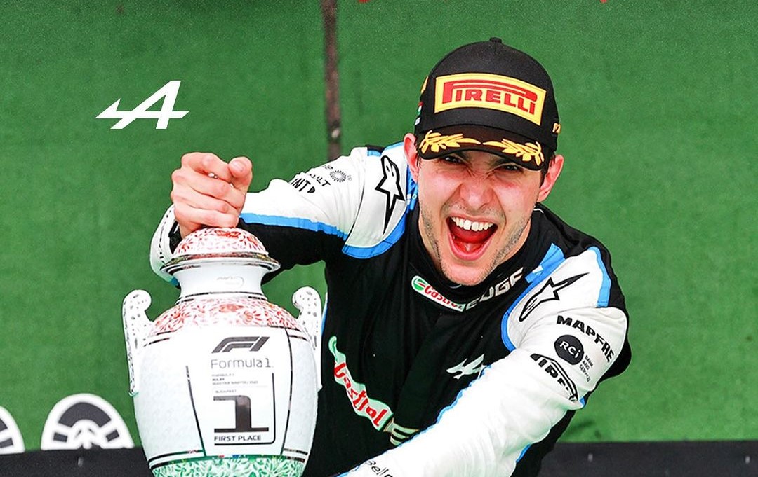 Esteban Ocon resmi pisah dengan Alpine di akhir musim F1 2024. Foto: instagram.com/alpinef1team