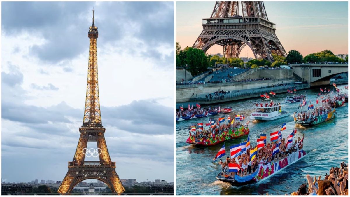 Opening Ceremony Olimpiade Paris 2024 akan berlangsung di Sungai Seine. Foto: x.com/DigiFusion24