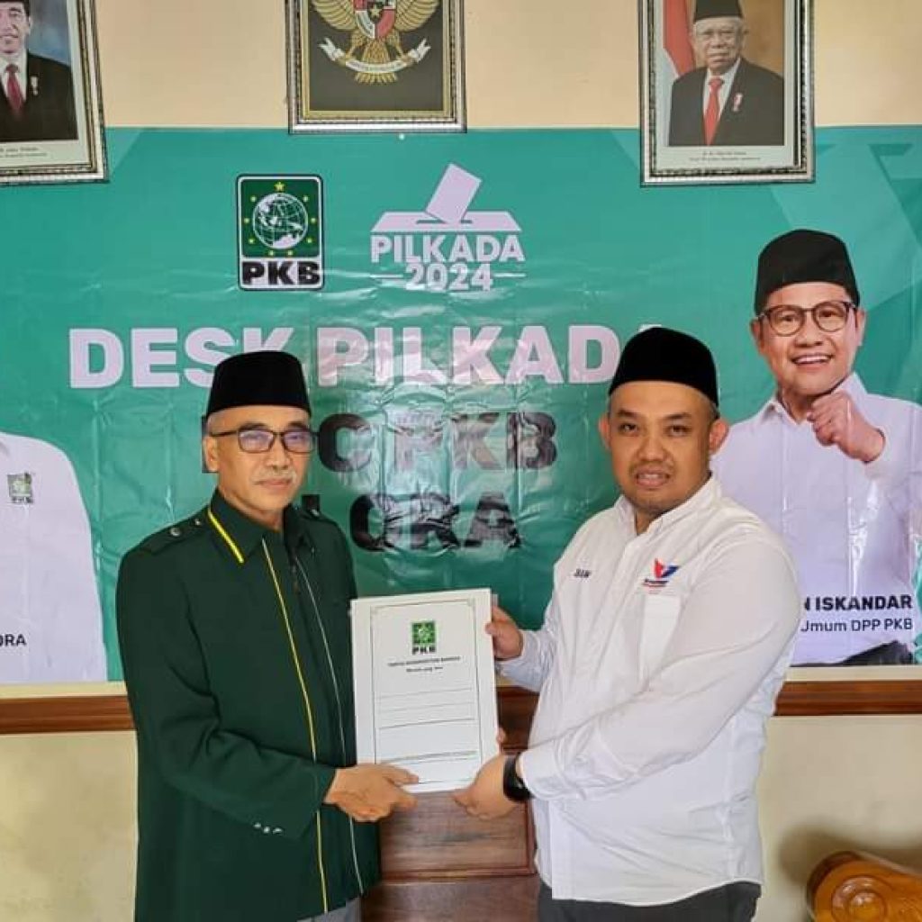 Ketua DPC PKB, Gus Hakim bersama Bambang AW. Foto: Istimewa