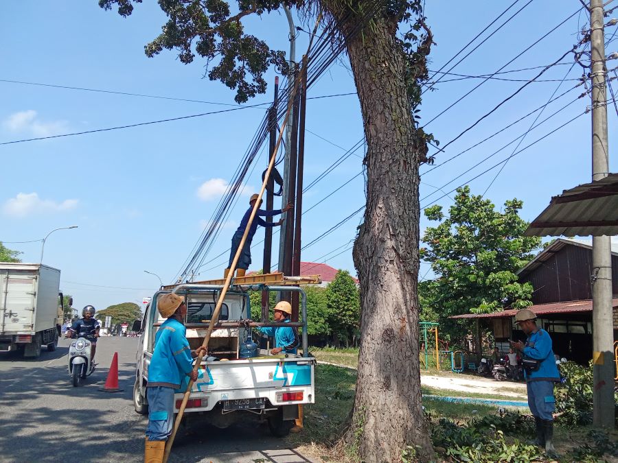 Jadwal pemadaman listrik di wilayah Blora oleh PLN ULP Blora. Foto: Dok. Lilik Yuliantoro