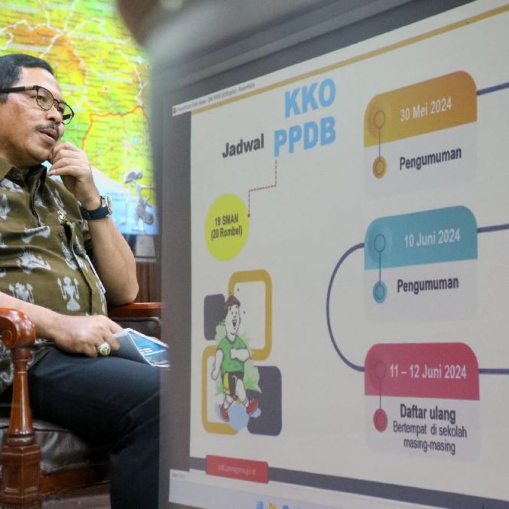 Jelang PPDB, Pj Gubernur Jateng dorong pemerataan kualitas sekolah. Foto: Humas Pemprov Jateng