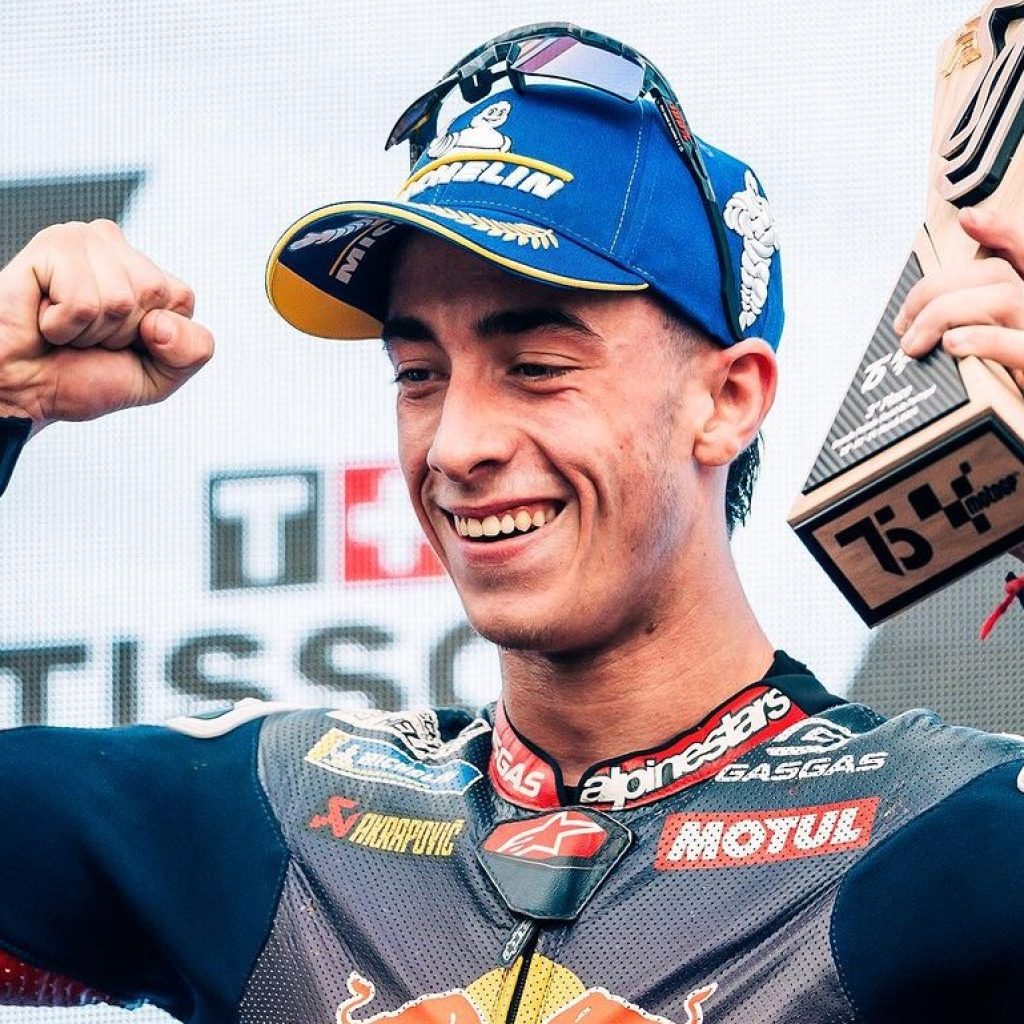 Pedro Acosta juara ketiga di MotoGP Portugal 2024. Foto: instagram.com/tech3racing