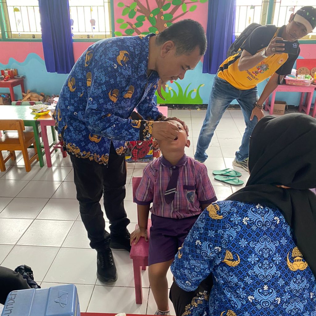 Pemerintah Kelurahan Kunden menerapkan Sub PIN Polio. Foto: Dok. Lilik Yuliantoro