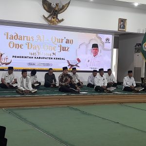Selama Ramadhan 2024, Pemkab Kendal Adakan Tadarus Al-Qur’an One Day One Juz